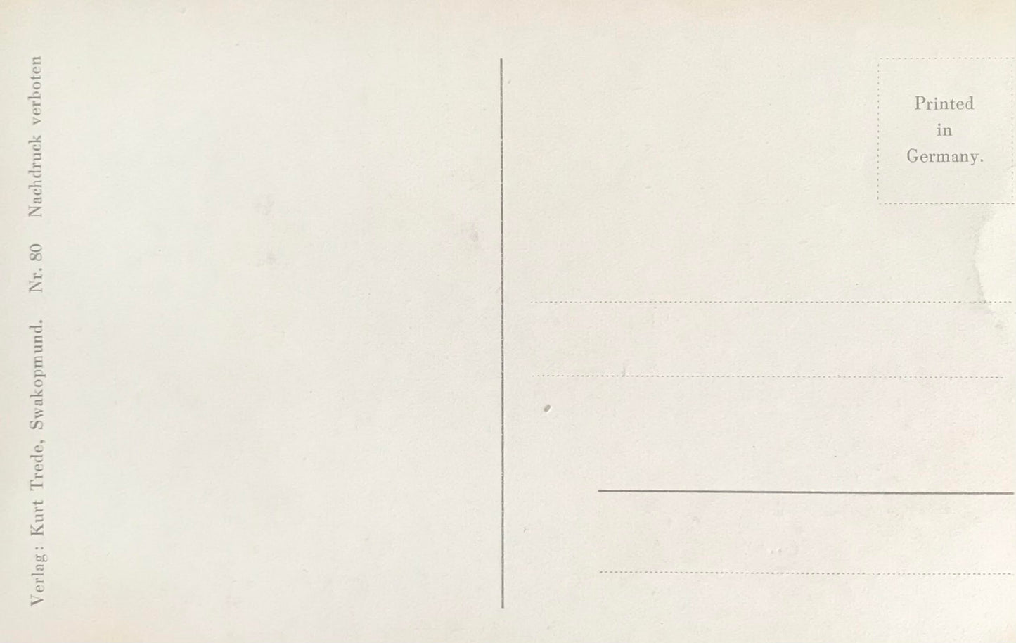 PC0120 - SWA - Omaruru Kuppe und Turm / SWA Omaruru hilltop and tower - Kurt Trede collection