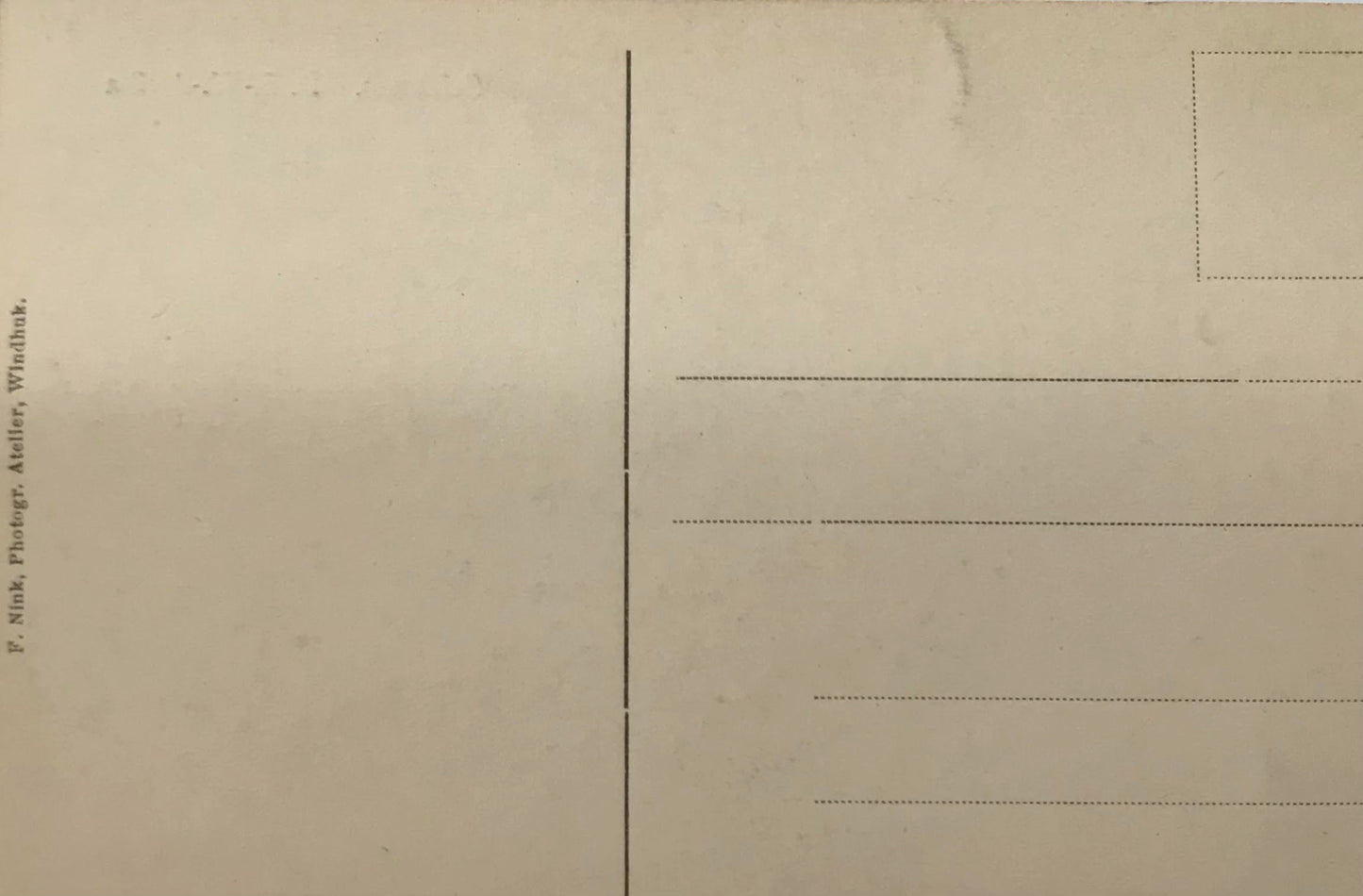 PC0210 - DSWA Postkarte - posierende Frau / GSWA postcard - posing woman, F.Nink collection