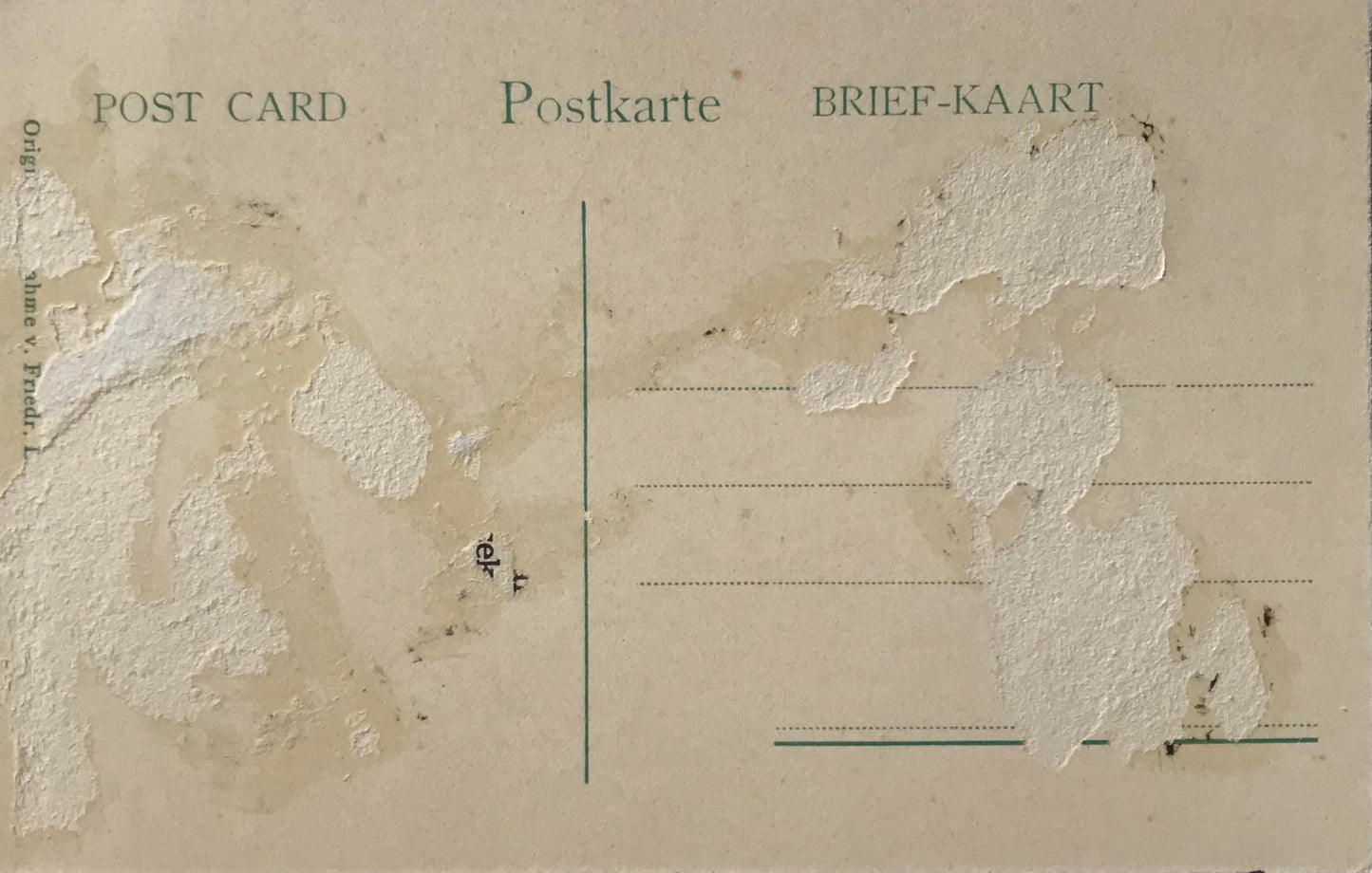 PC0211 - GSWA postcard - posing woman / DSWA Postkarte - posierende Frau, F.Nink Sammlung