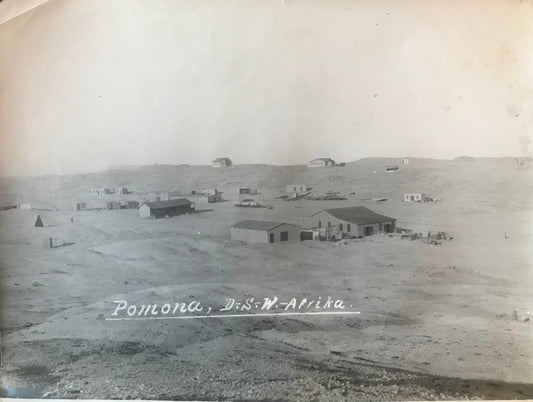 PC D003 - DSWA Foto - Pomona Diamanten Minengebiet, DSWA 1908/09 / DSWA photo - Pomona diamond mining area 1908/09