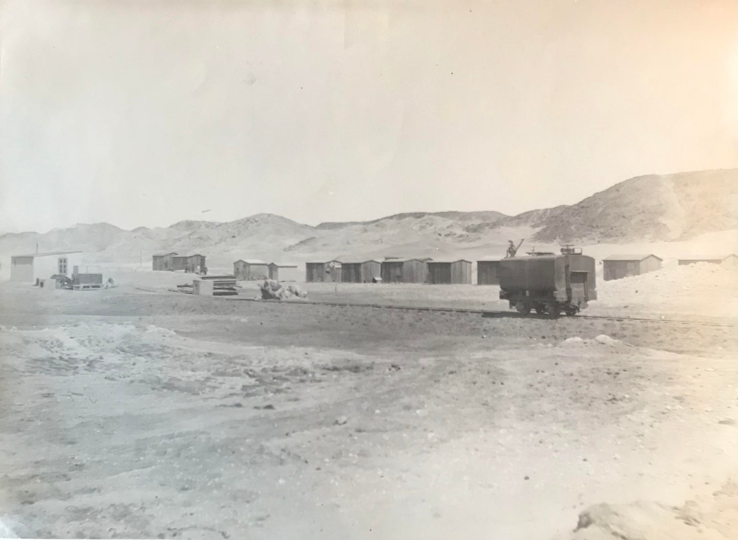 PC D005 - DSWA Foto - Diamantenabbaugebiet Pomona Bahnhof/ GSWA photo - Pomona diamond area and station