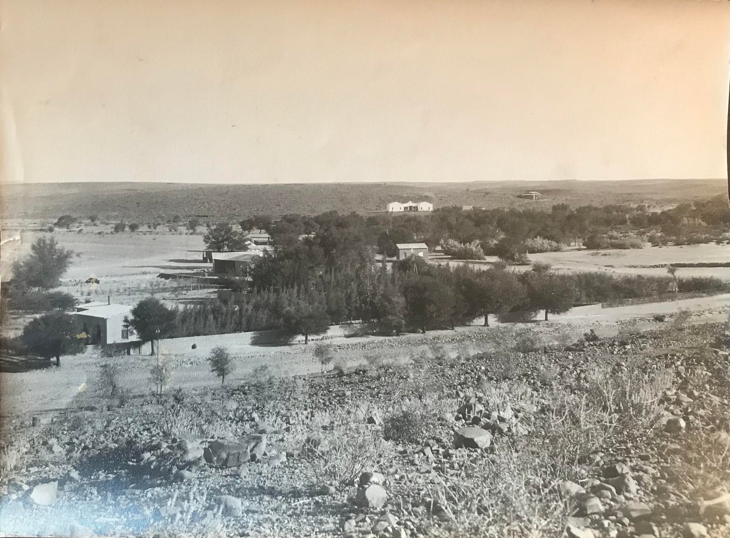 PC D009 - GSWA photo, Gibeon, village in southern Namibia, 1910 / DSWA Foto - Gibeon, Süden Namibias, 1910