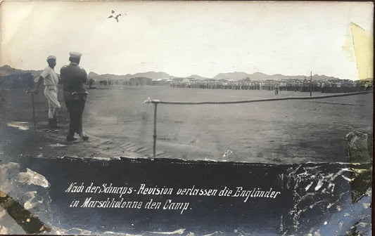 PC E002 - DSWA Postkarte - AUS Gefangenenlager 1914 / GSWA Postcard - AUS prisioner of