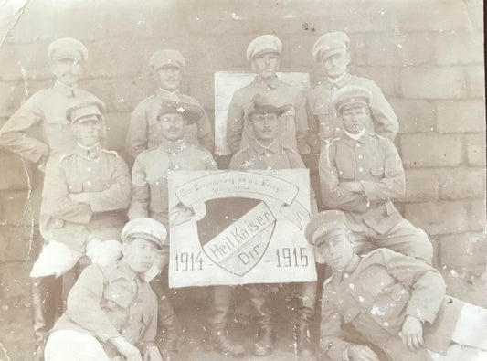 PC E009 - GSWA-Postkarte - Deutsche Gefangene - AUS-Gefangenenlager 1914-1916 / GSWA postcard - German prisoners - AUS prison camp 1914-1916