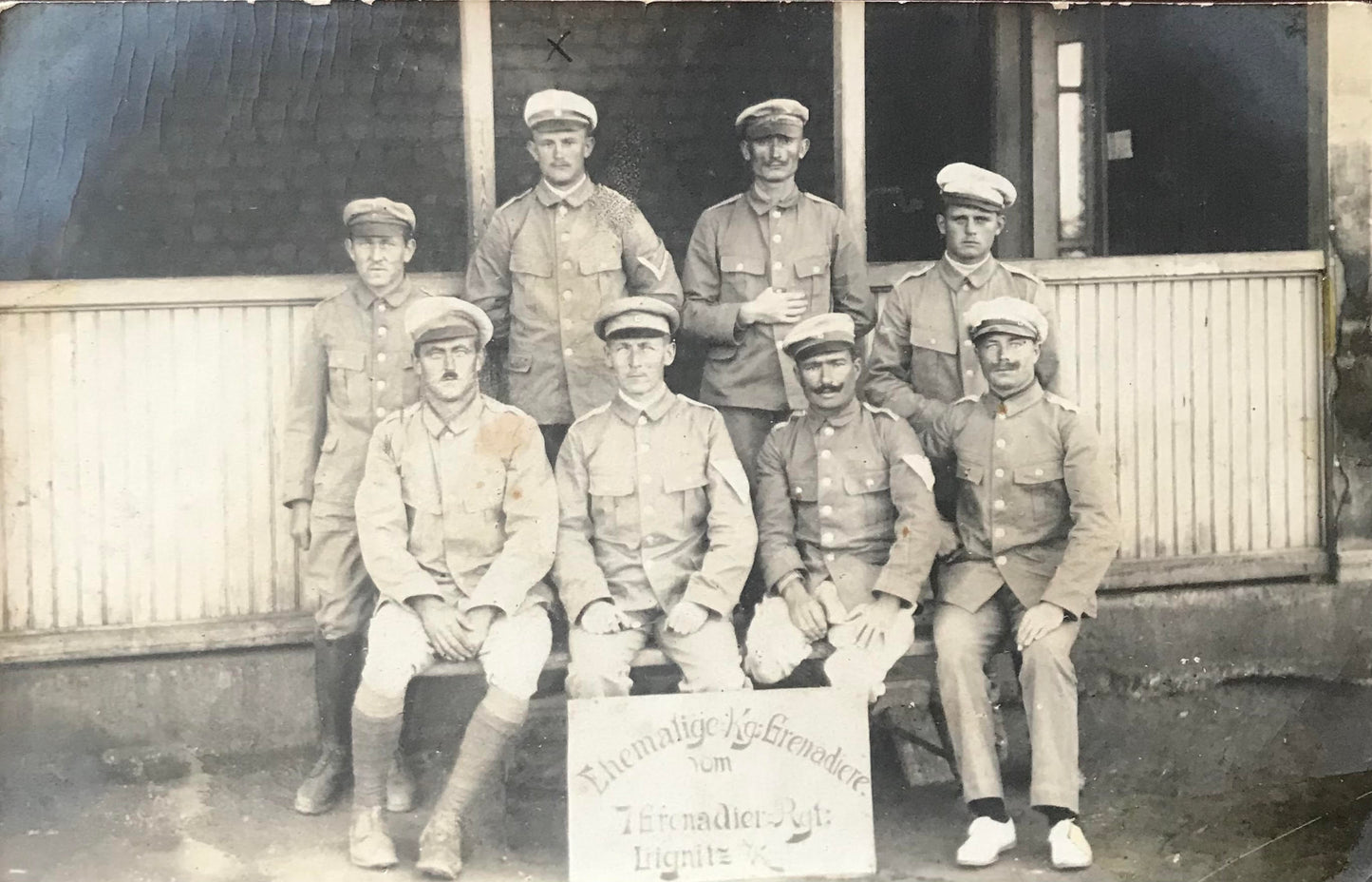PC E010 - Deutsche Reich - Postkarte - Lignitz -Gefangenenlager 1916 / German Reich - Postcard - Lignitz prison of war camp 1916