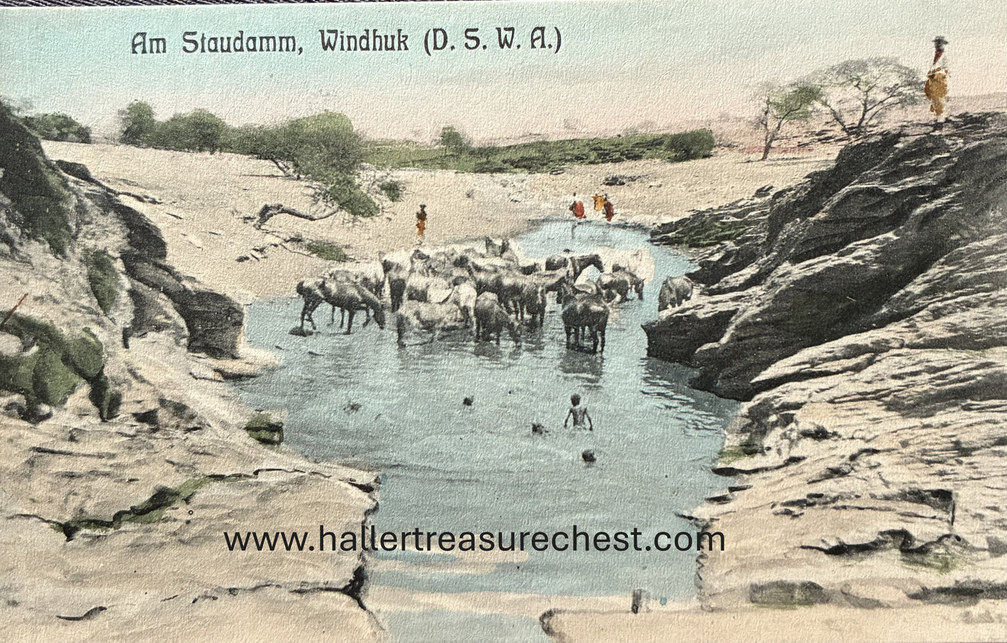 PC Nord-Süd 2.3. DSWA - Am Staudamm, Windhuk / GSWA - At the dam, Windhoek