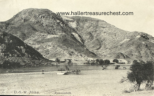 PC Nord-Süd 2.5. DSWA - Ansicht auf Ramansdrift /  GSWA - view on Ramans valley