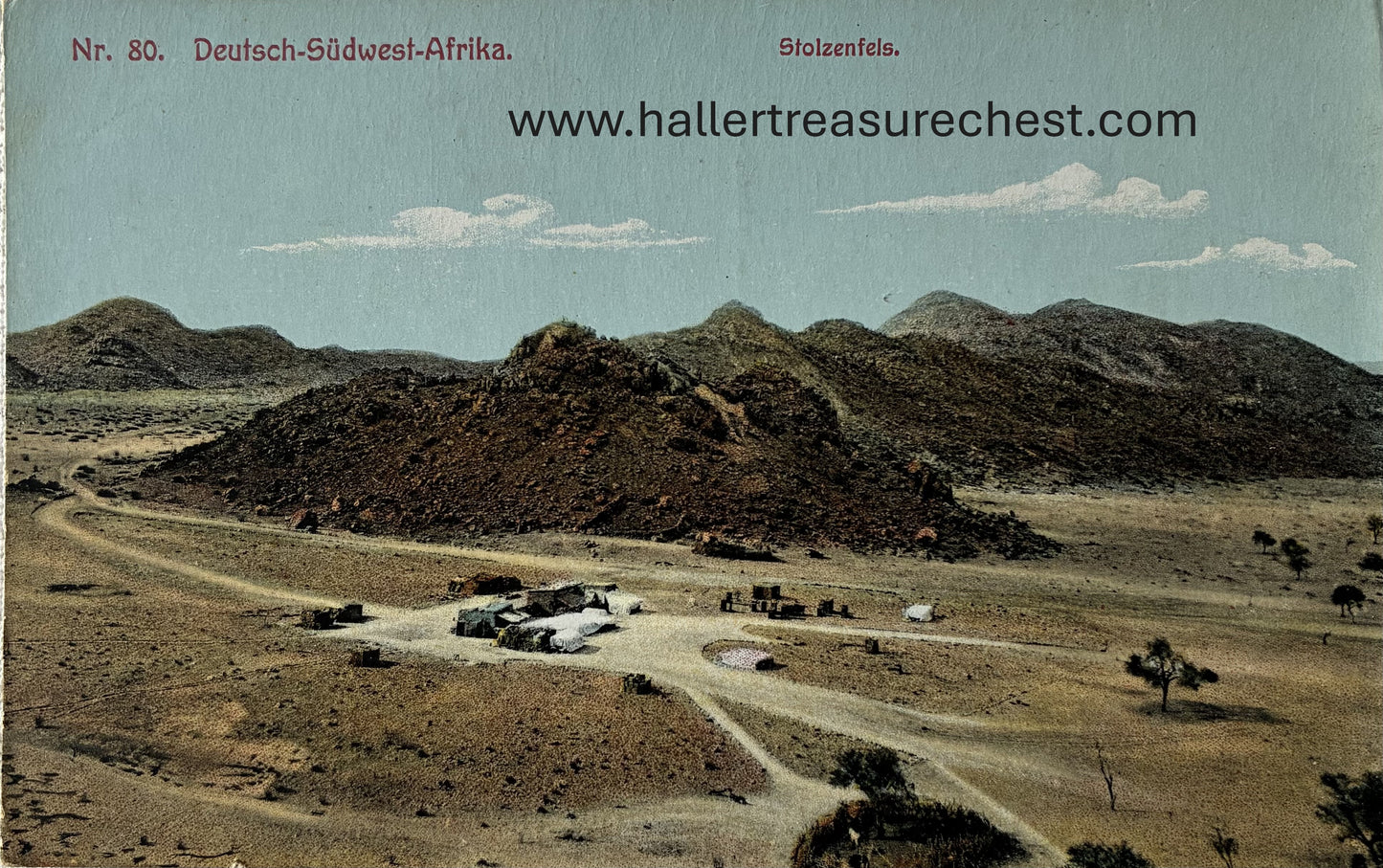 PC Nord-Süd 5.4. DSWA Stolzenfels, J.C.Hubrich Sammlung, Nr. 80 / GSWA Stolzen-rock, J.C.Hubrich collection, nr 80