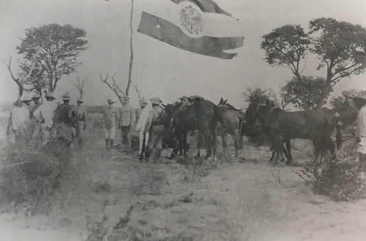 PC STR 11.2. DSWA Foto - Schutztruppe - Rastpause / GSWA Photo - Schutztruppe - Rest break