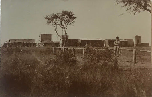 PC STR 14.2. DSWA Postkarte - Fort und Lager bei Keetmanshoop / DSWA postcard - Fort and camp near Keetmanshoop