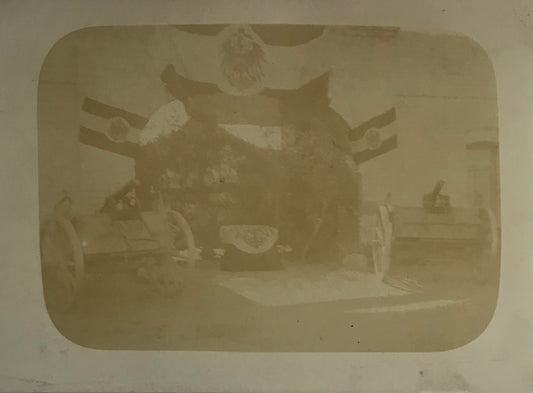 PC STR 14.8.DSWA Postkarte - Schutztruppler mit Kanonen / DSWA postcard - Schutztruppler with cannons