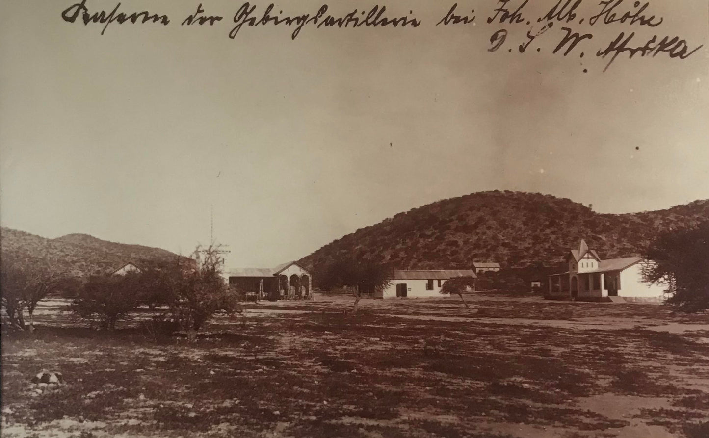 PC STR 15.8. DSWA Foto - Kapfarm für Gebirgsbatillion / GSWA Photo - Cape farm for mountain batillion