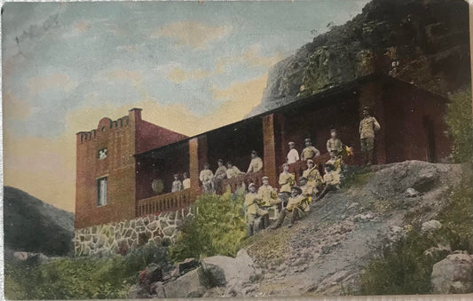 PC STR 18.5. DSWA Postkarte - Militär-Station Arredareigas / GSWA postcard - Arredareigas military station, no. 7052