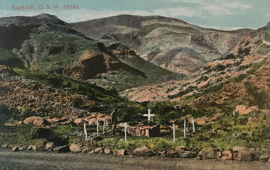 PC STR 19.5. DSWA Postkarte - Einsames Grab in der Naukluft / GSWA postcard - Lonely grave in the Naukluft, Nink Collection