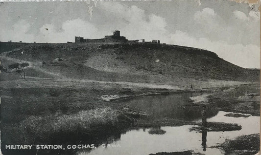 PC STR 19.7. DSWA Postkarte - Feste, Gochas / GSWA postcard - Gochas Garrison