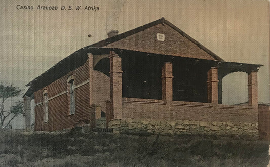 PC STR 21.3. DSWA Postkarte - Casino Arahoab / DSWA postcard - Casino Arahoab, Spenker Collection, No. 7343