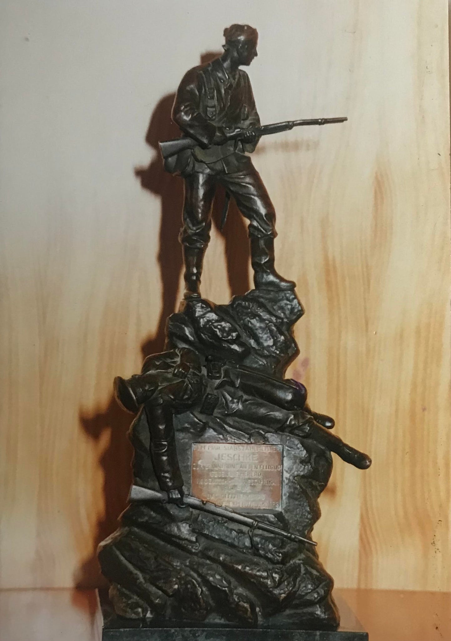 PC STR 22.3. DSWA Foto - Marine Denkmal in Swakopmund / GSWA - Photo of the Miniature of the Marine Monument in Swakopmund