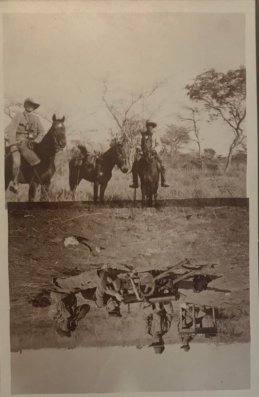 PC STR 3.3. DSWA Schutztruppe in Bereitstellung  / GSWA Schutztruppe ready for confrontation