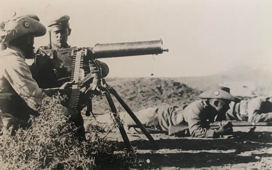 PC STR 5.7. DSWA Foto - Schutztruppe mit Kanone  GSWA photo /  Schutztruppe with canon -  Photo GSWA