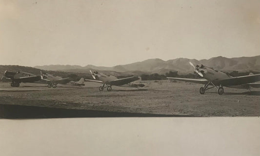 PC STR 5.8. DSWA Schutztruppen Fliegerstaffel um 1915 in Karibib / DSWA Schutztruppenpilot squadrum 1915 in Karibib