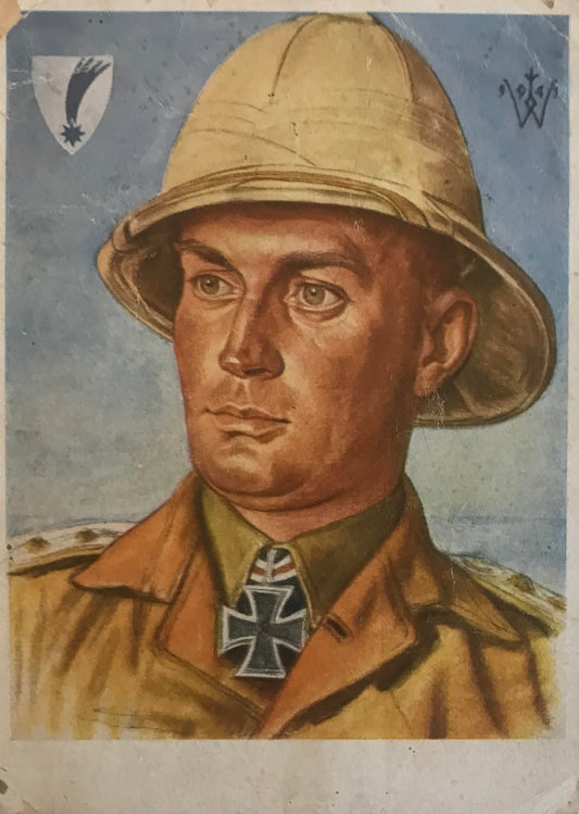 PC STR 7.1 Postkarte - DSWA Major Gerricke - Schutztruppe /  Postcard - GSWA Major Gerricke - Schutztruppe