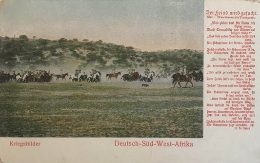 PC STR 7.2 DSWA Kriegsbilder - der Feind wird gesucht / GSWA war photos - looking for the foe