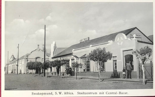 DSWA Postkarte - Kurt Trede, Swakopmund, 1924  GSWA postcard - Kurt Trede, Swakopmund, 1924