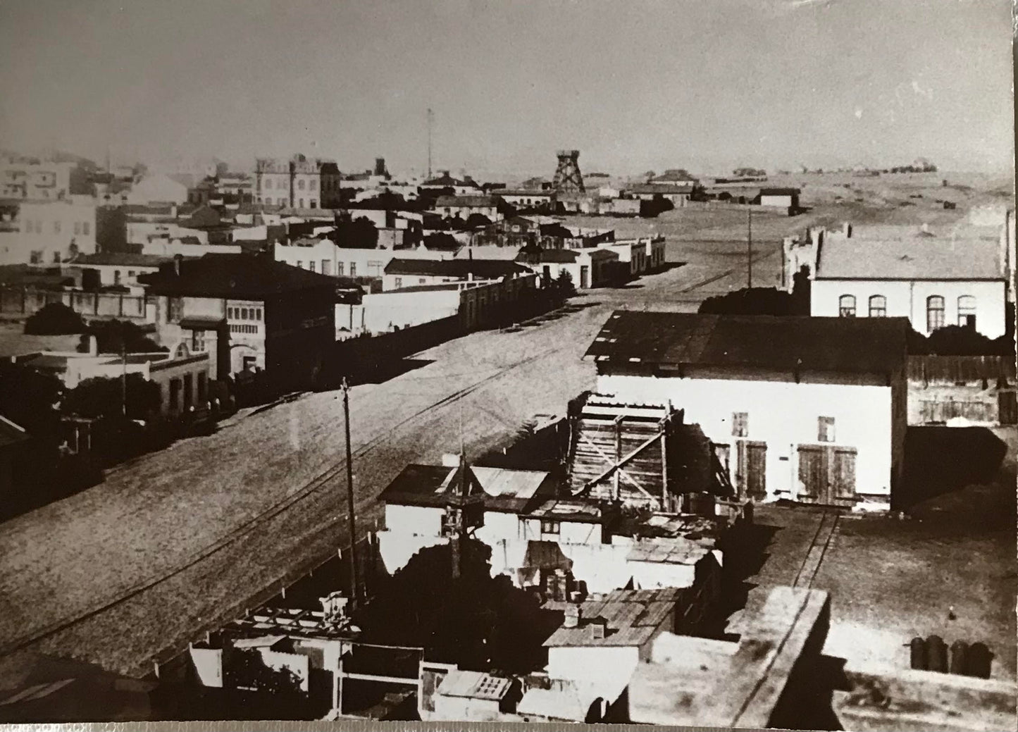 PC SWK 9.4. DSWA Foto -  Südansicht auf Swakopmund, 1913 / GSWA photo - South view of Swakopmund, 1913