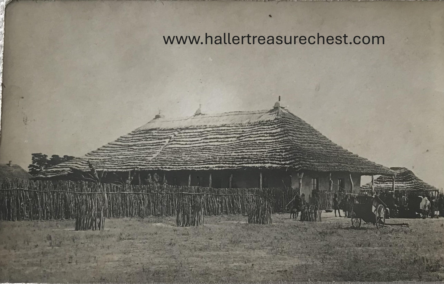 PC Tribes 10.1. DSWA Postkarte - Finnisches Missionshaus In Onipa, Owamboland / GSWA postcard - Finnish missionary in Onipa, Owambo