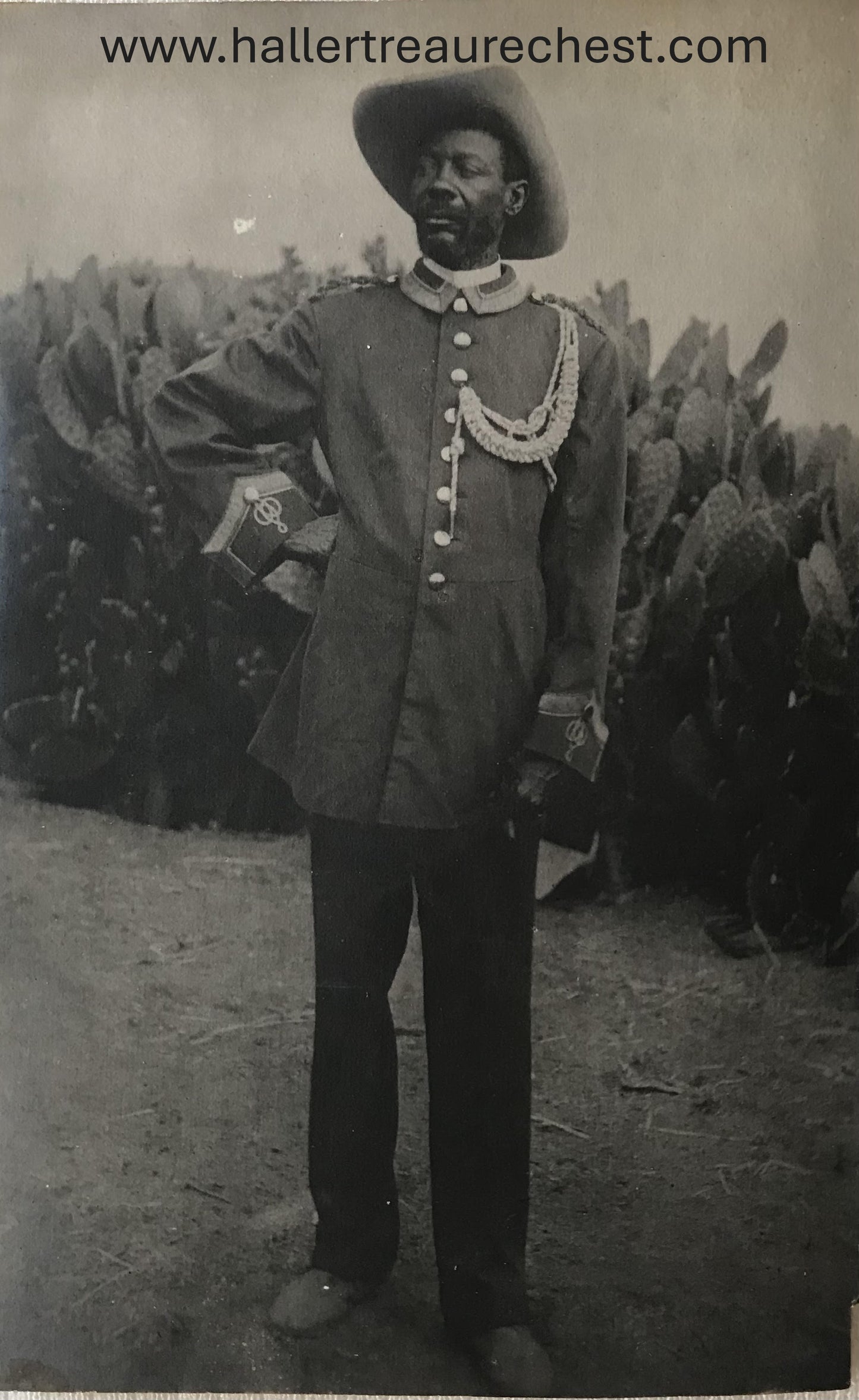 PC Tribes 2.4. DSWA Postkarte - Oberhäuptling Samuel Maharero / GSWA post card - Chief Samuel Maharero