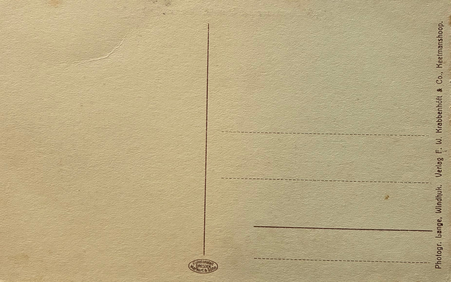 PC Nord-Süd 7.4. DSWA - Kaiserliches Postamt, Keetmanshoop / GSWA - Postoffice, Keetmanshoop