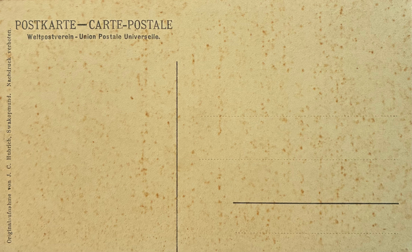 PC Nord-Süd 7.6. DSWA - Feste Keetmanshoop / GSWA - Garison Keetmanshoop