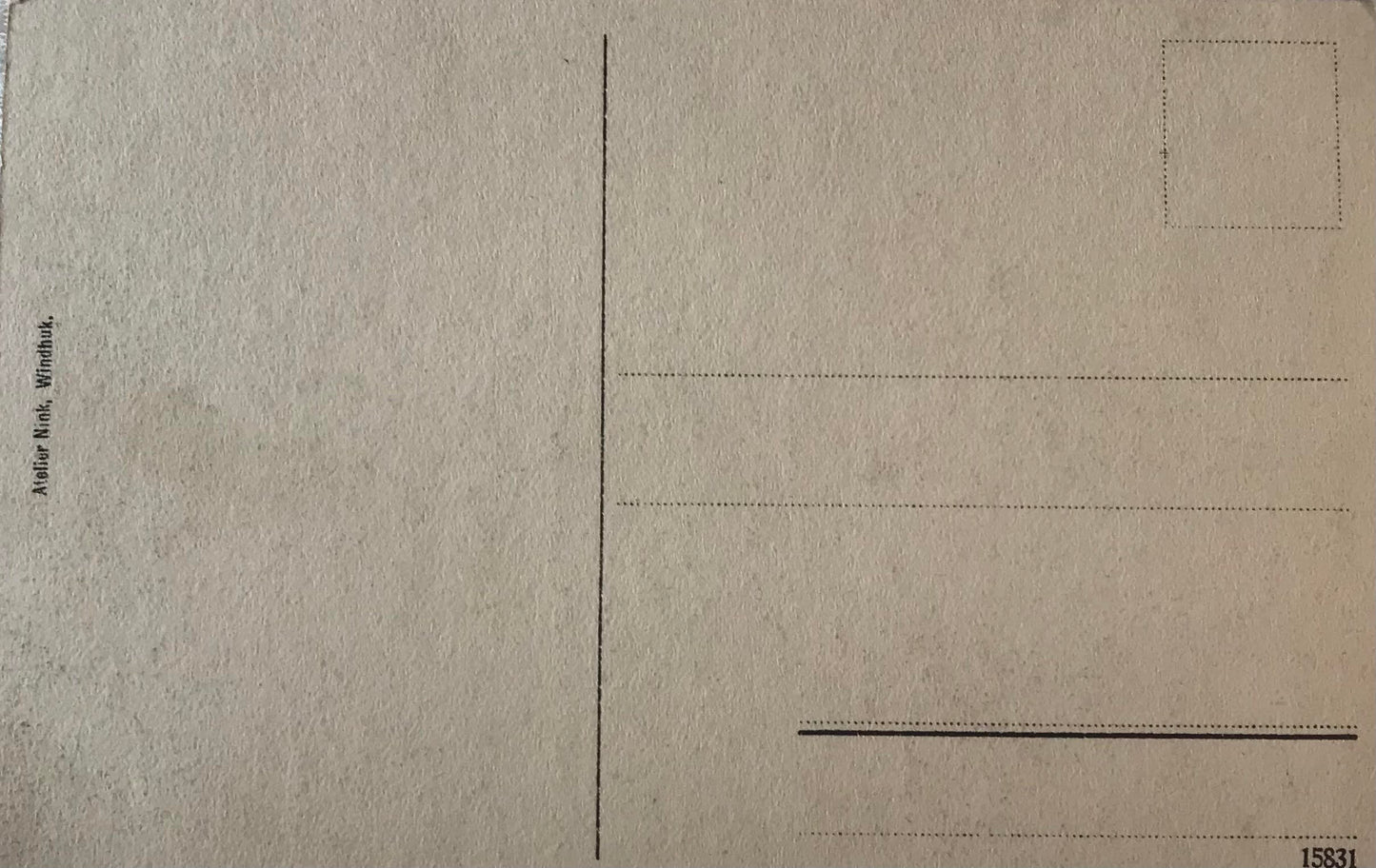 PC STR 10.4. DSWA Postkarte - Schutztruppen - Militärsbegräbnis / GSWA Postcard - Schutztruppen - Military funeral