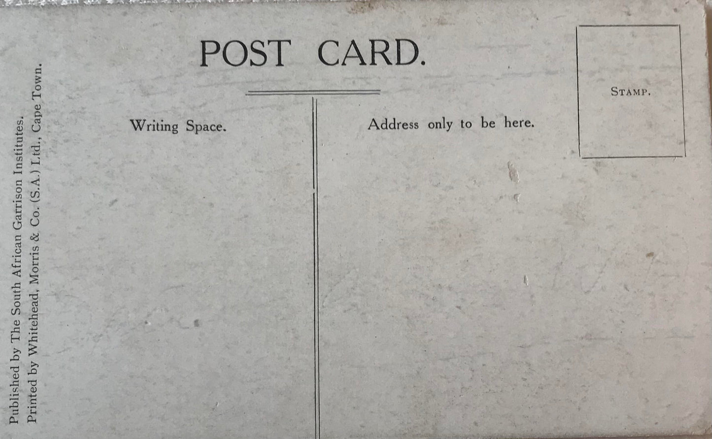 PC STR 10.5. DSWA Schutztruppe - Wasserstelle Awasar / GSWA Schutztruppe - Awasar water point