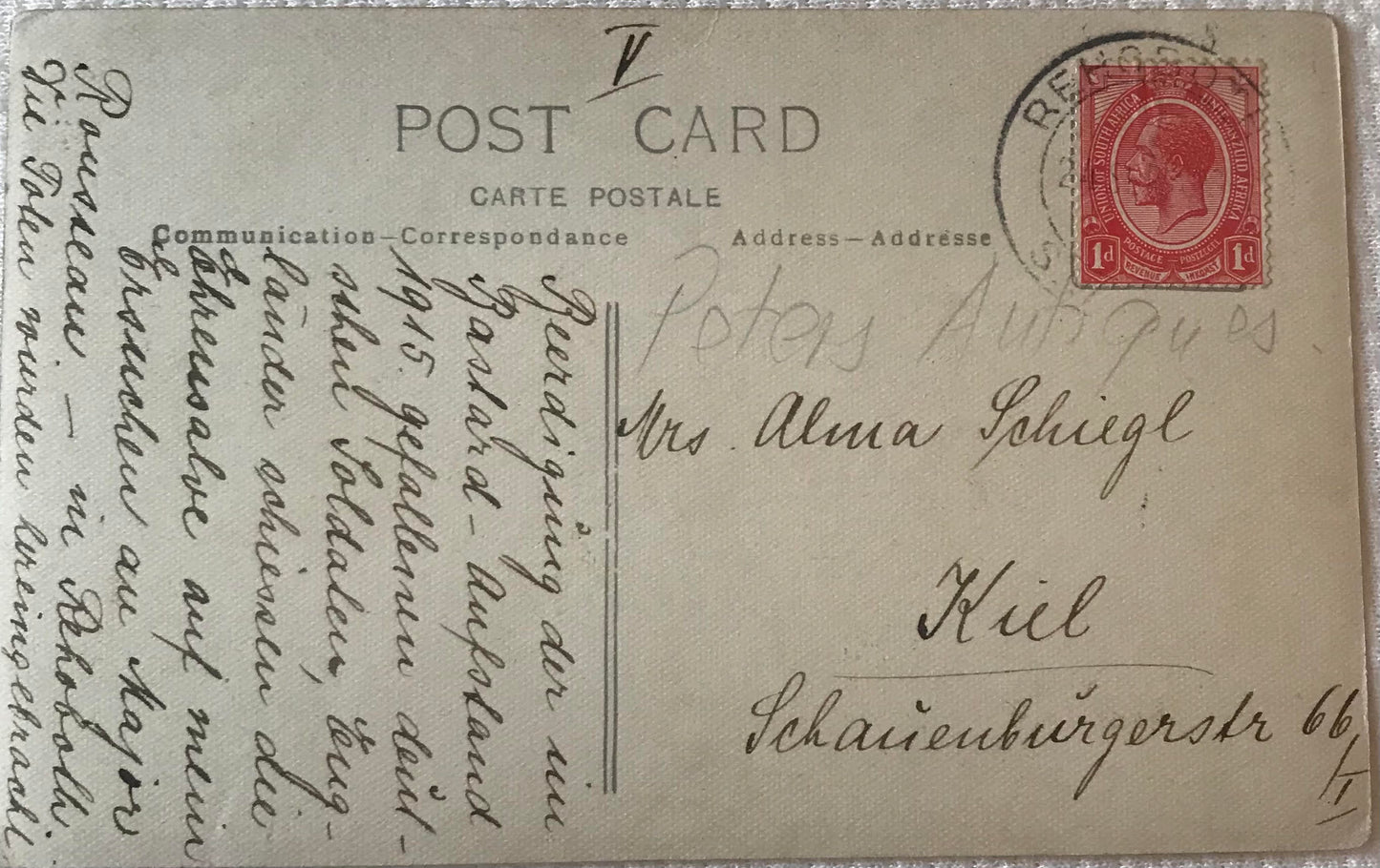 PC STR DSWA Postkarte - Schutztruppen - Britische Soldaten - Begräbnis / DSWA Postcard - Schutztruppen - British soldiers - Funeral