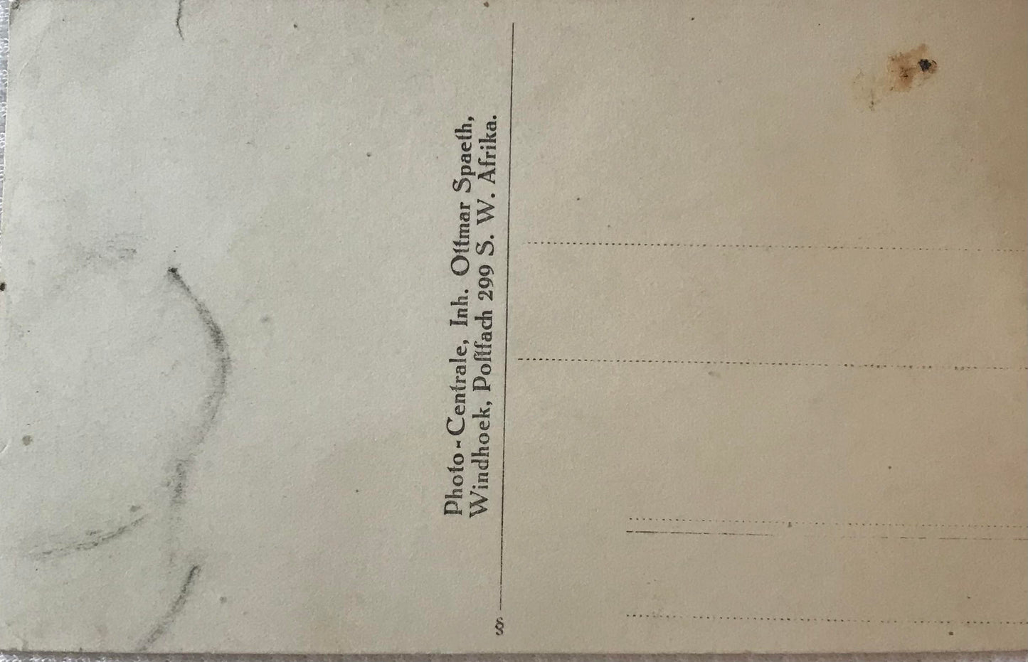 PC STR 11.1. DSWA Schutztruppe - Vorratswagen bei Keetmanshoop / GSWA Schutztruppe - supply wagon near Keetmanshoop