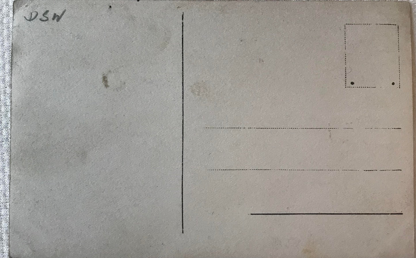 PC STR 12.8. DSWA Postkarte - Lagerleben / GSWA postcard - Life in rest camp