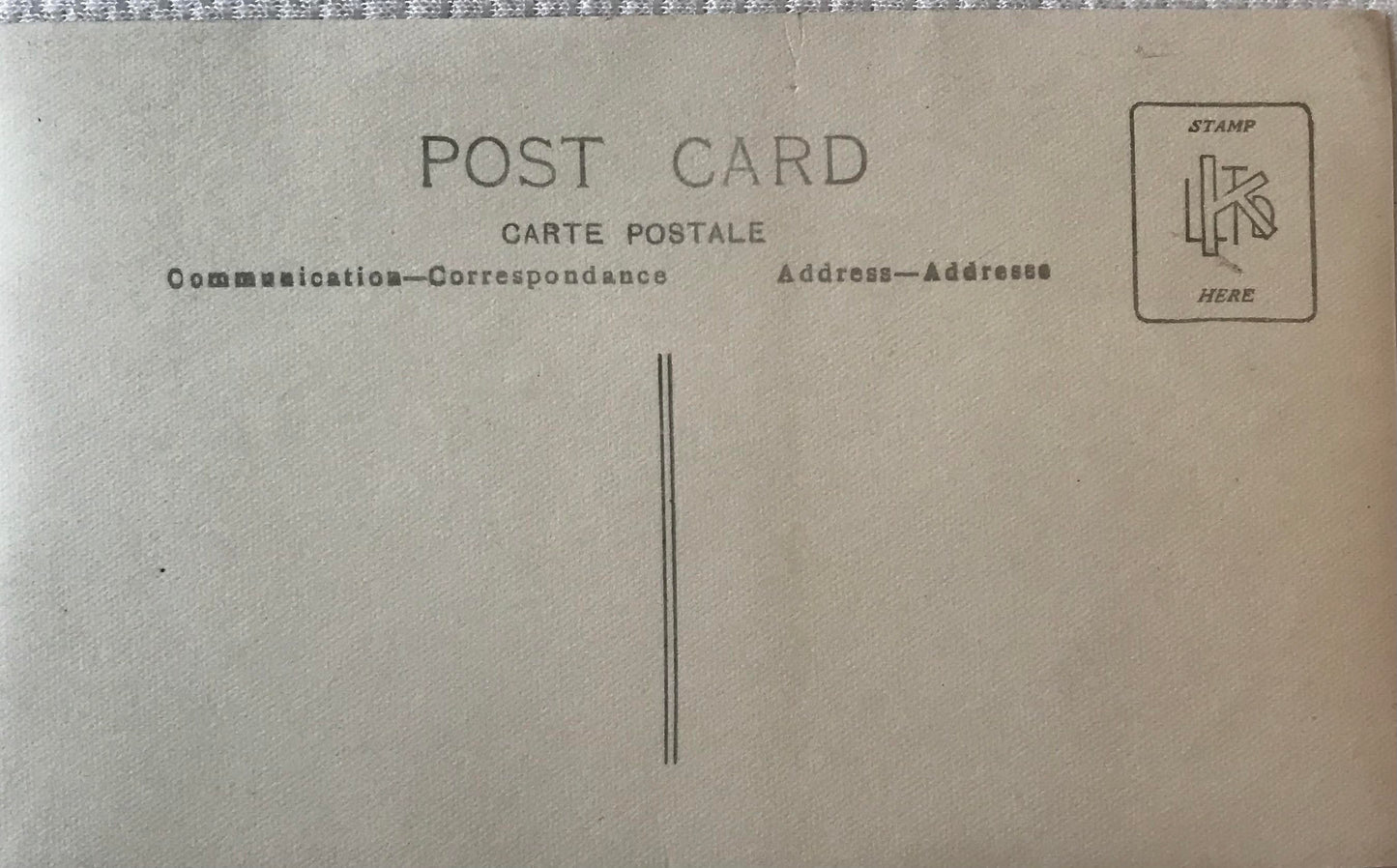 PC STR 13.8. DSWA Postkarte - Schutztruppler Kurt Hübner - 1919 / DSWA postcard - Schutztruppler Kurt Hübner