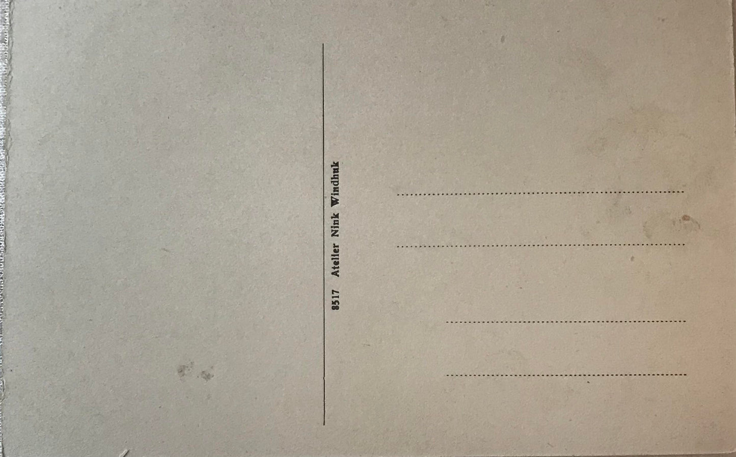 PC STR 14.4. DSWA Postkarte - Gouverneur Dr. Seitz - Rennplatz Windhuk / DSWA postcard - Governor Dr Seitz - Windhoek Racecourse, Nink Collection