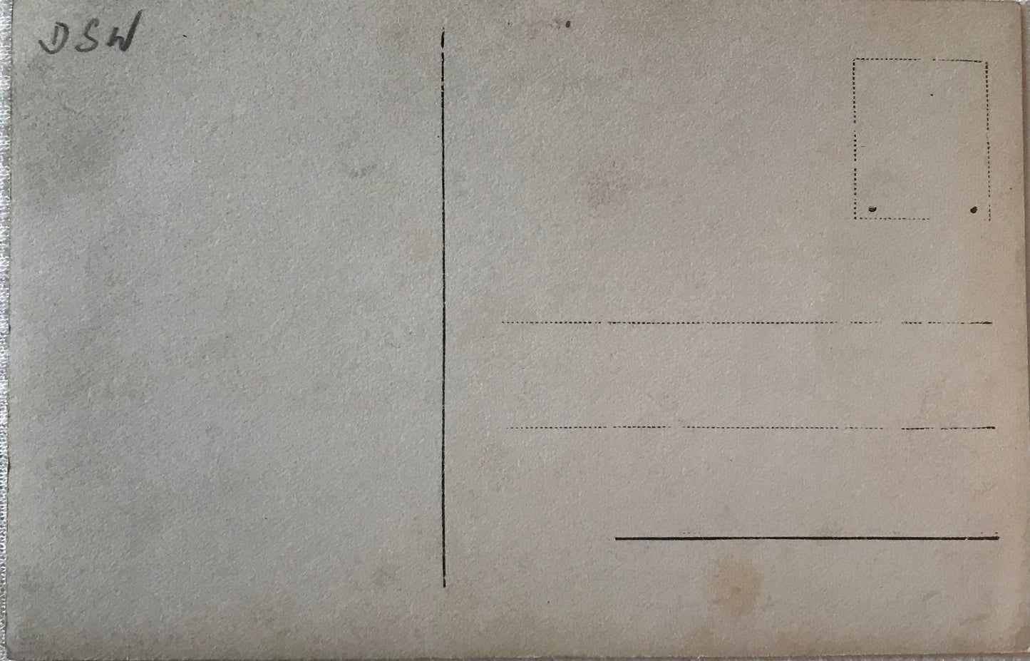 PC STR 16.7. DSWA Postkarte - Protrait einesSchutztrupplers / DSWA postcard - Protrait of a protection trooper