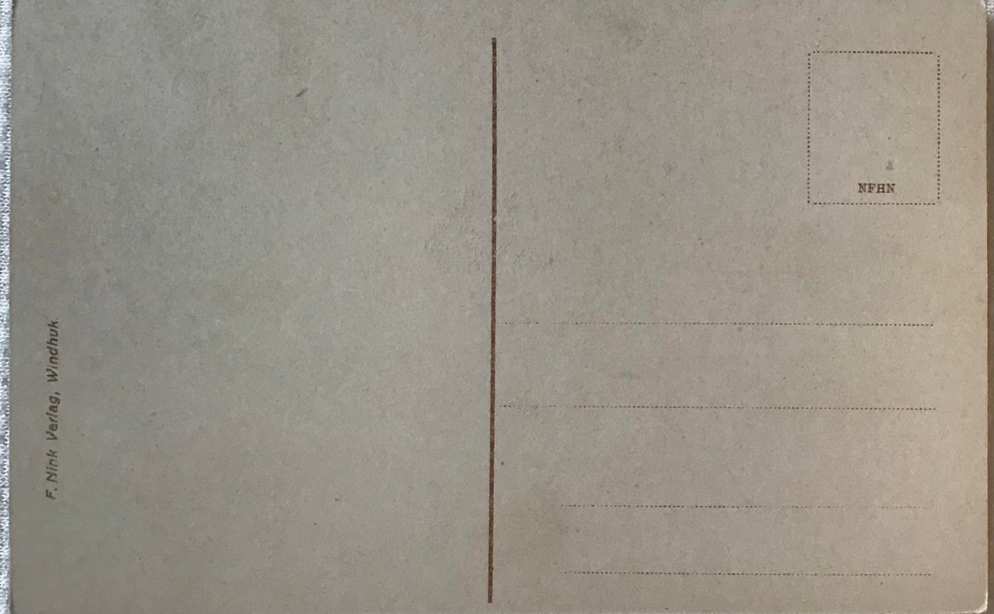 PC STR 17.6. DSWA Postkarte - Johann Albrecht Höhe, Station der II.Batterie / GSWA postcard - Johann Albrecht Höhe, station of the II. battery