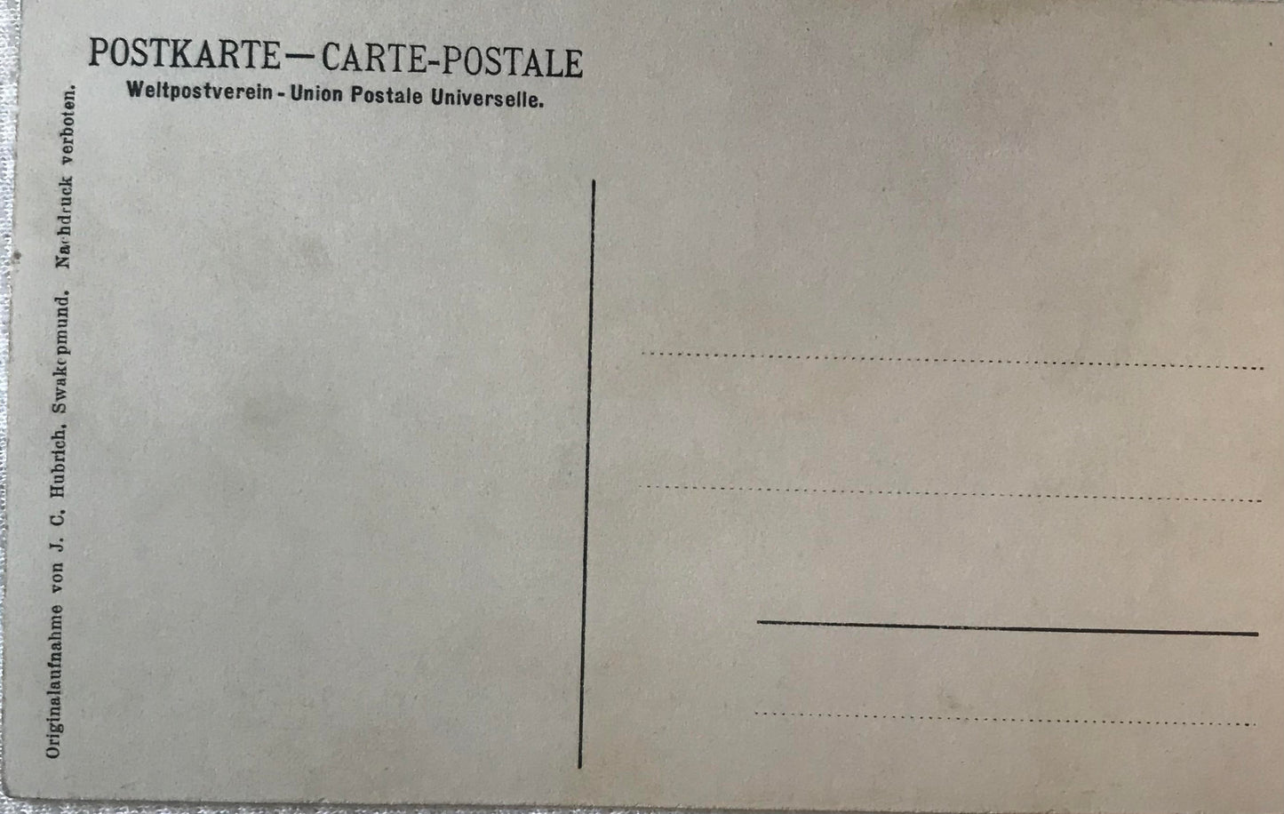 PC STR 17.8. DSWA Postkarte - Hasuur / GSWA post card - Hasuur