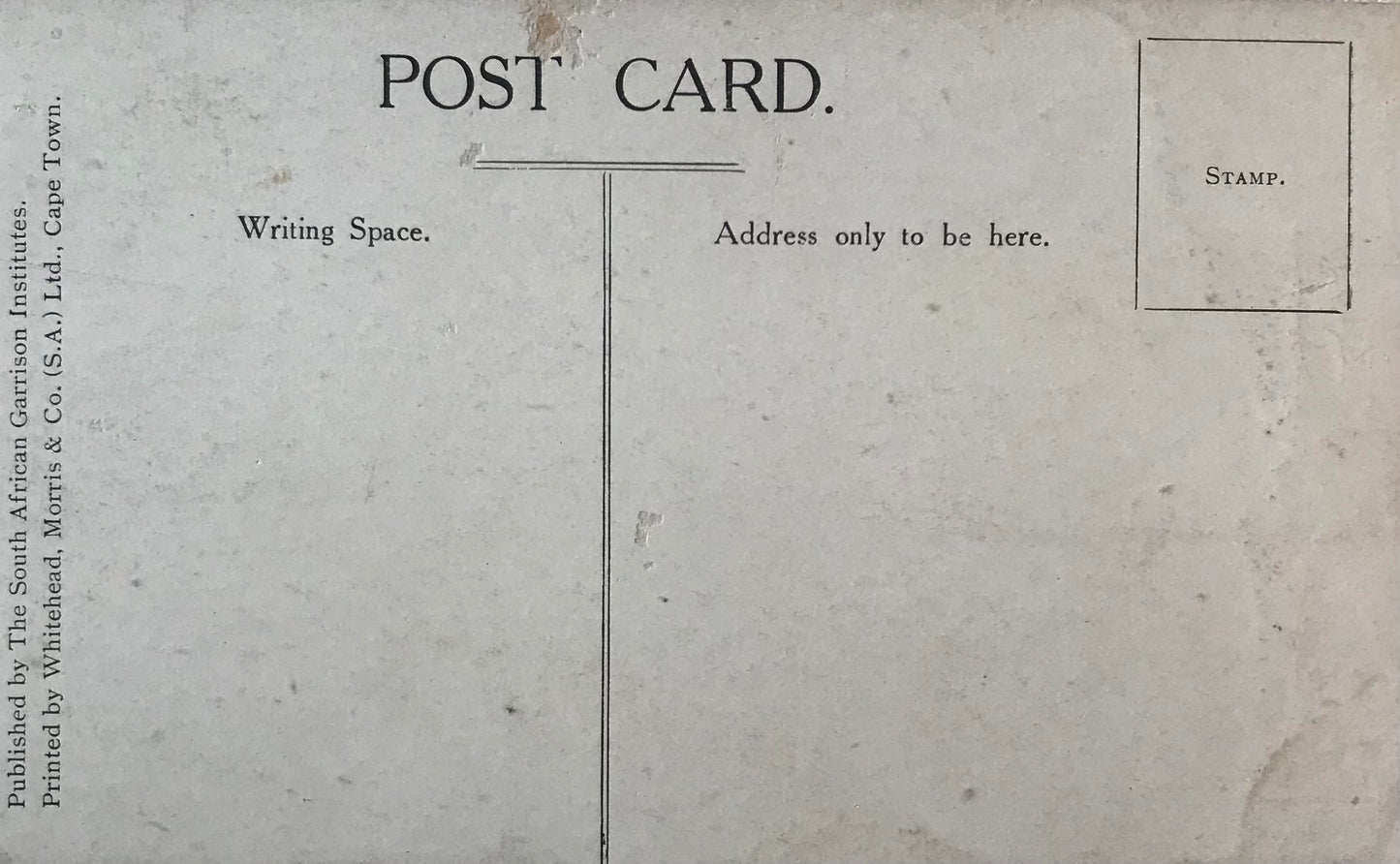 PC STR 19.7. DSWA Postkarte - Feste, Gochas / GSWA postcard - Gochas Garrison