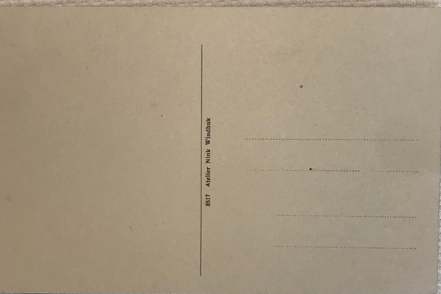 PC STR 2.5. GSWA postcard riders of the Schutztruppe, defending his position / DSWA Postkarte eines Reiter der Schutztruppe, in Verteidigungsposition