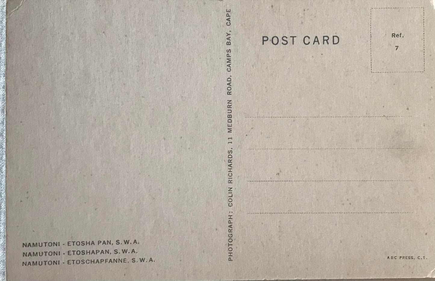 PC STR 21.6. SWA Postkarte - Fort Namatoni / SWA postcard - Fort Namatoni