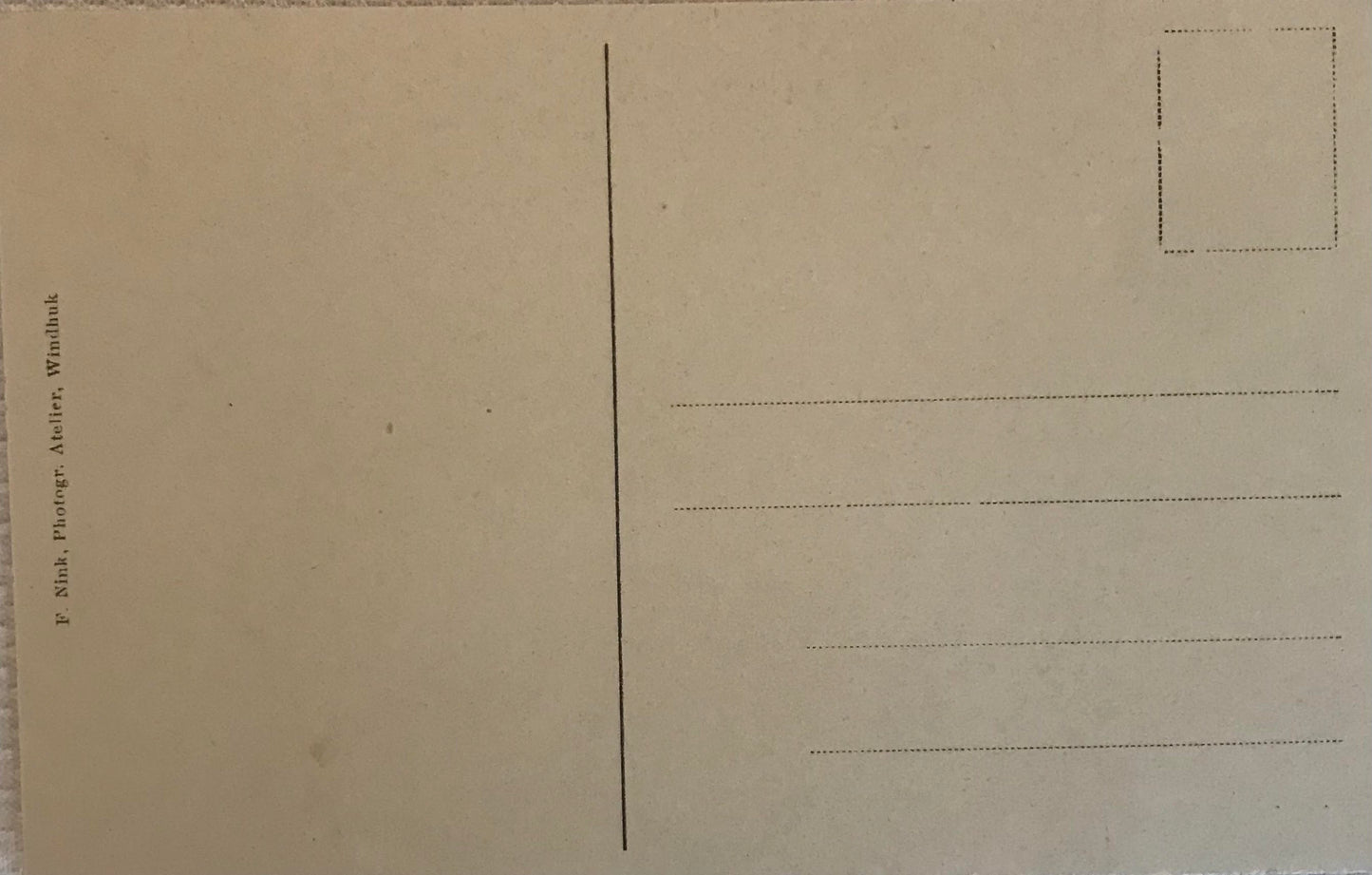 PC STR 4.2. DSWA Schutztruppe - Am Heldengrab / GSWA Schutztruppe - At the Heroes' Grave - F. Nink Collection