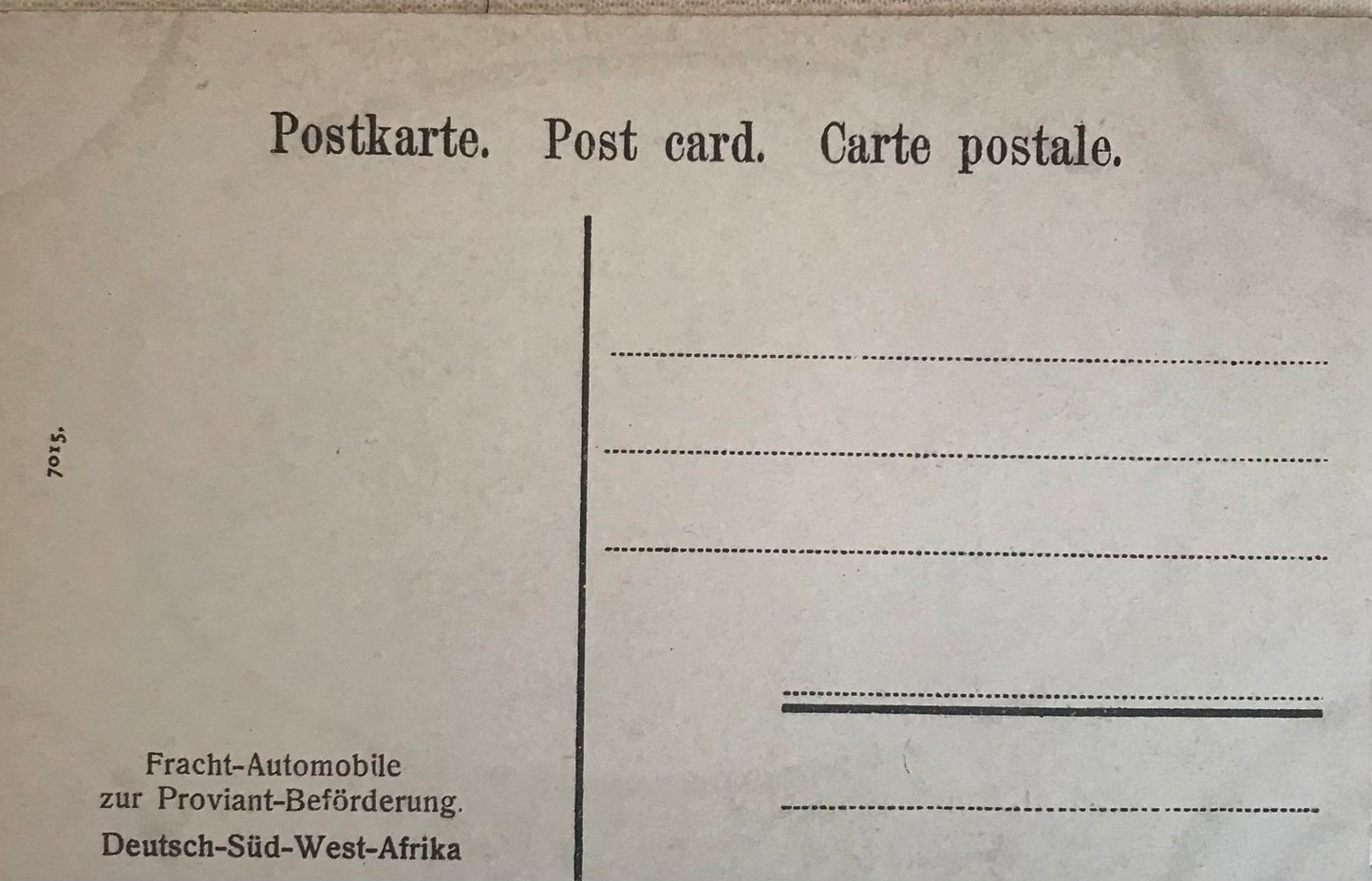 PC STR 4.5. DSWA Fracht-Automobile zur Proviant Beförderung / DSWA cargo automobiles for transporting provisions