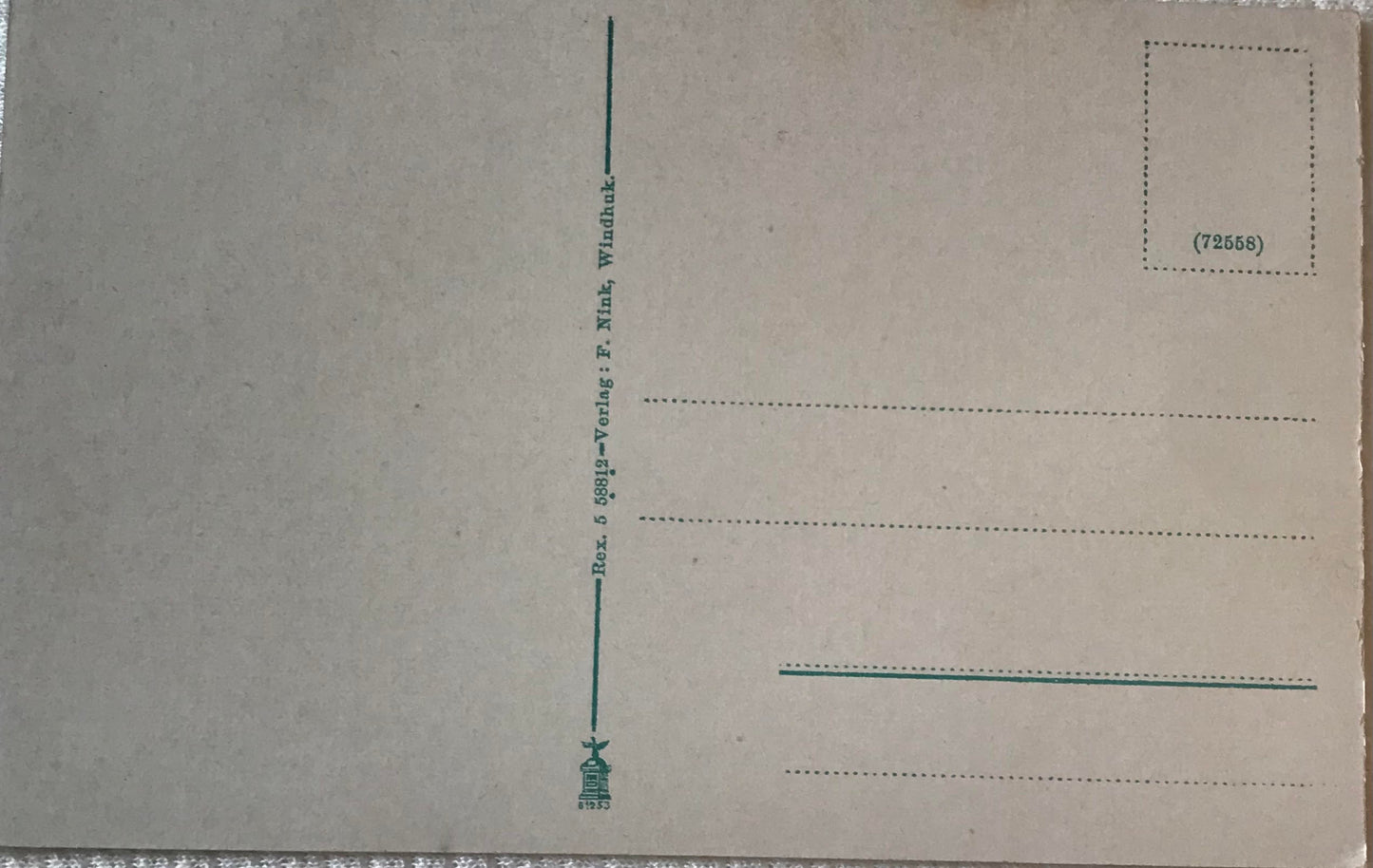 PC STR 9.7. DSWA Schutztruppe - Nauluft Soldatengräber / DSWA Schutztruppe - Nauluft soldiers' graves, F.Nink collection