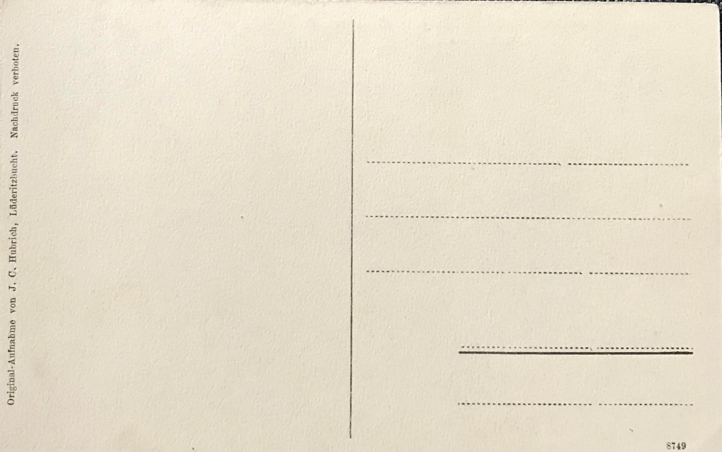 PC SWK-LUD 18.3. DSWA Postkarte, Diamantenfelder bei Kolmanskop / GSWA postcard, diamond fields near Kolmanskop