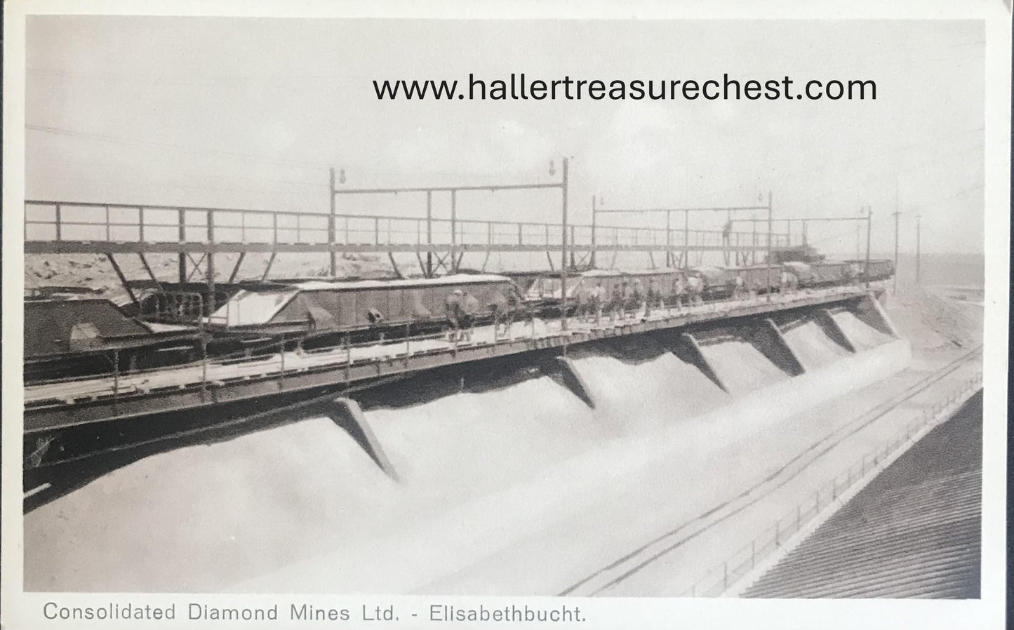 PC SWK-LUD 19.1. SWA Postkarte, Satz von 28 Postkarten der Consolidated Diamond Mines Ltd / SWA postcards, set of 28 postcards of CDM,